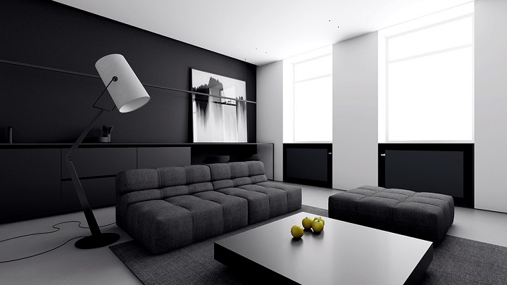 colores recomendables para pintar las paredes de ambientes minimalistas